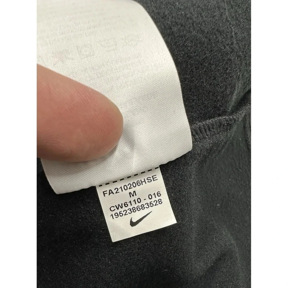 Nike Dri-Fit Academy Soccer Drill 1/4 Zip Pullover Jacket Women's M White Black - Picture 8 of 8